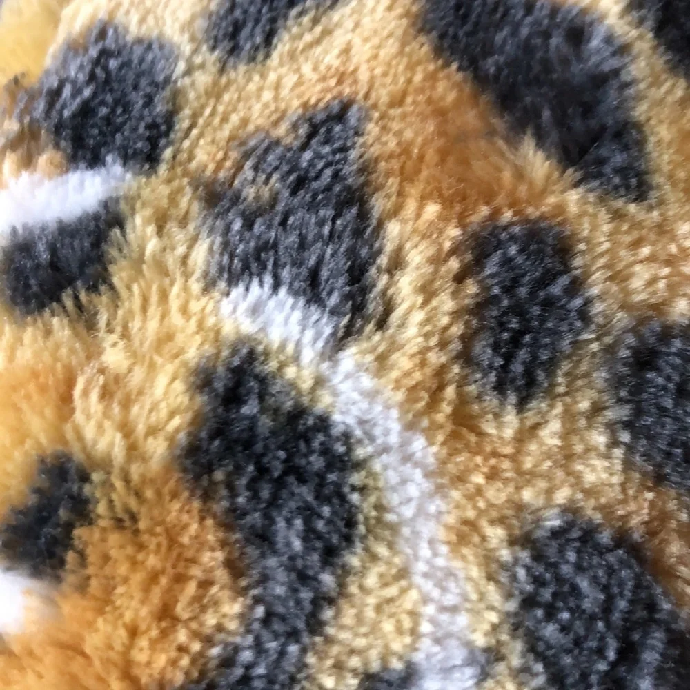 Ed Hardy Leopard Print Pet Throw